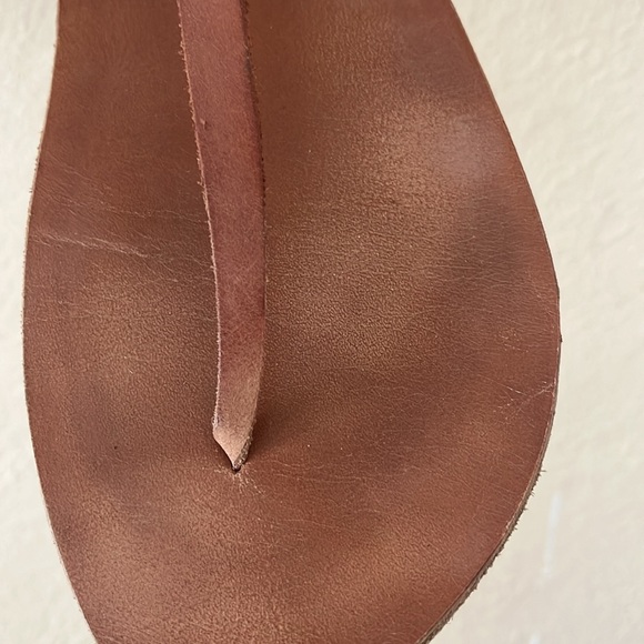 Brown Strappy Sandals - Picture 5 of 7